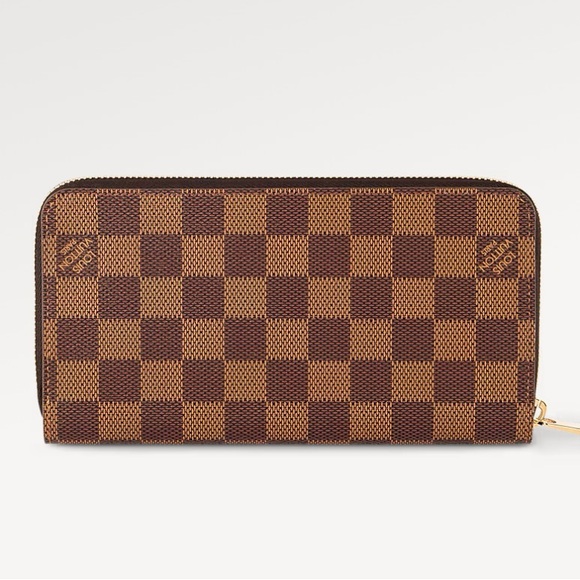 louis vuitton zippy wallet damier ebene - Picture 1 of 16
